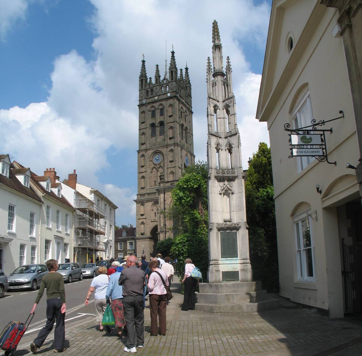 The Collegiate Church of St. Mary and War Memorial